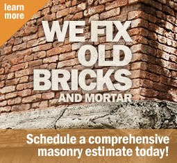 we fix old bricks and mortar