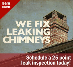 we fix leaking chimneys